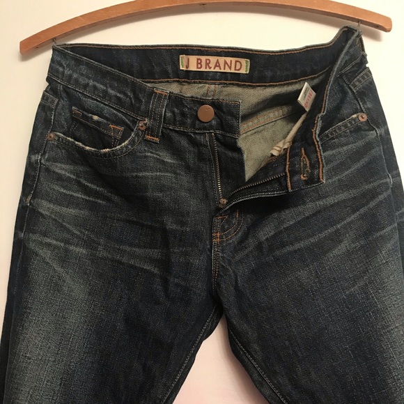 J Brand Domino Dark Wash Jeans Sz 26 - Picture 3 of 13
